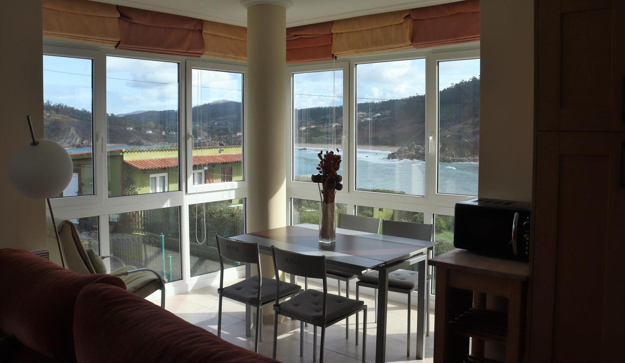 Appartement Vistas Al Mar à O O Porto de Espasante Extérieur photo